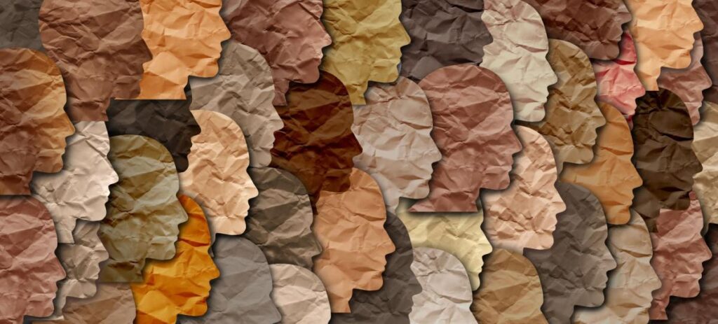 Blog collage of heads different shades of brown